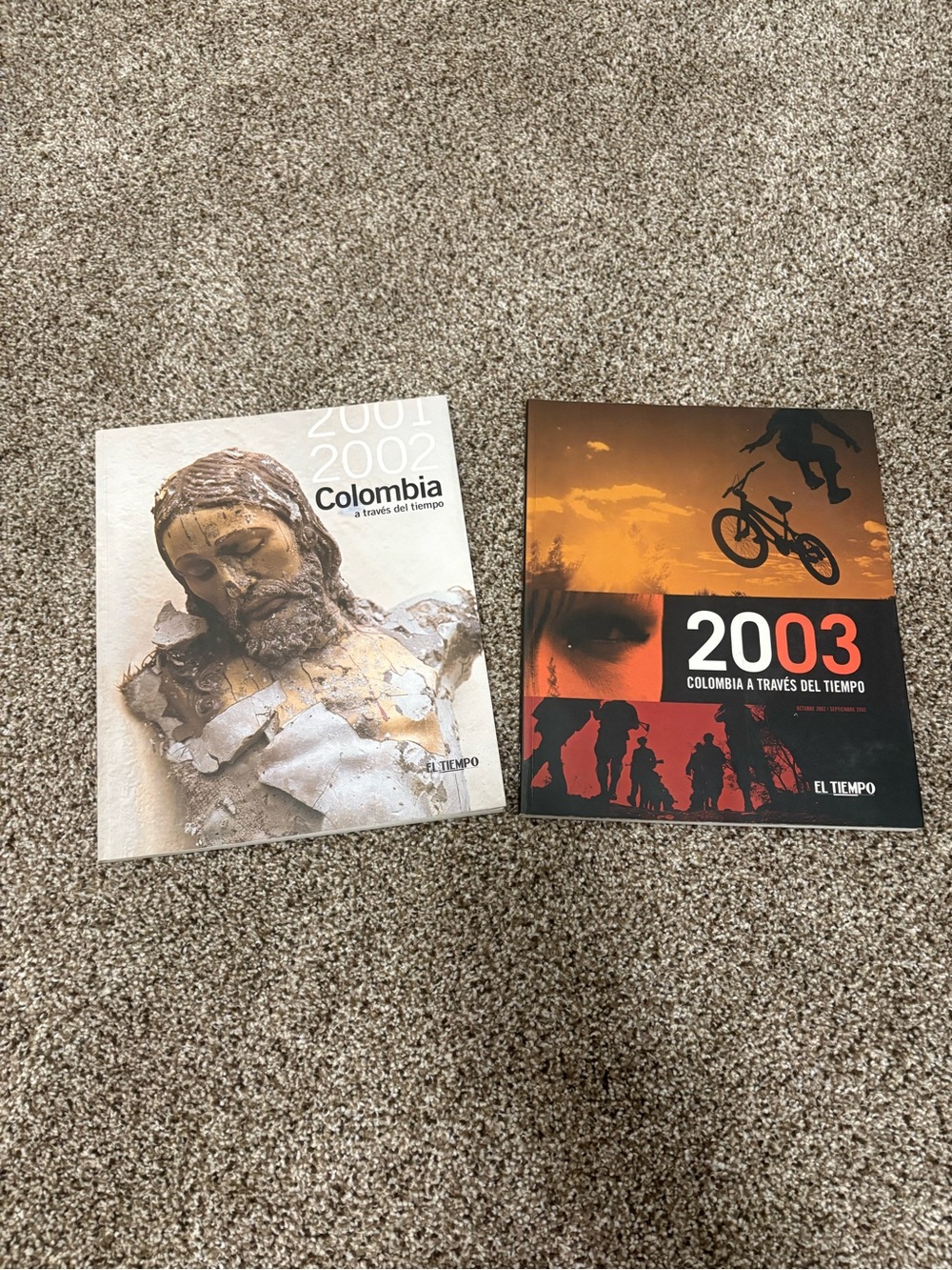 2 El Tiempo Vintage Colombian Publications